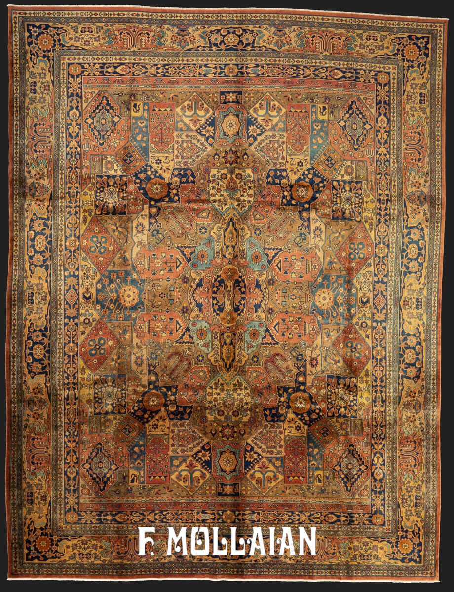 Indian Rug IndoSarouk With Special Medallion n°:93591489